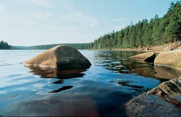 Stuwdam in de Harz